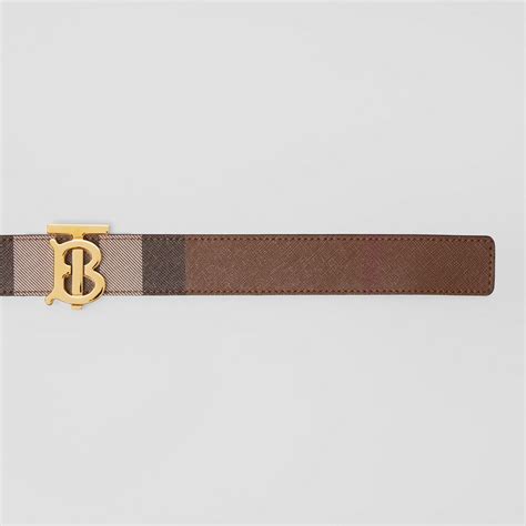 burberry brown belt leather|burberry reversible leather belt.